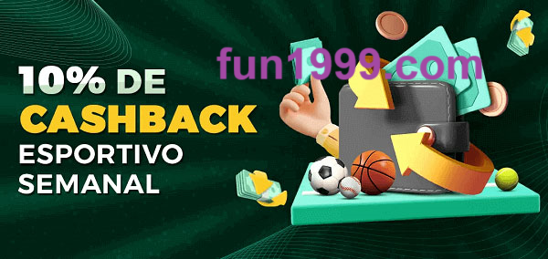 10% de bônus de cashback na fun1999